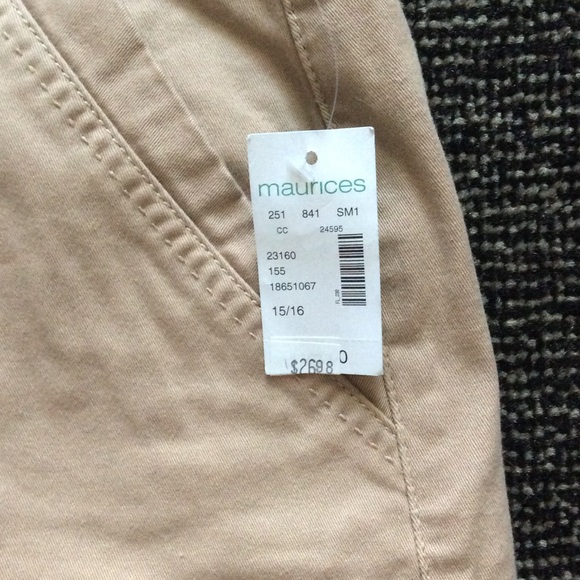 Women's Khaki Shorts - Picture 2 of 2