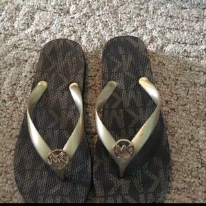 Michael Kors flip flops