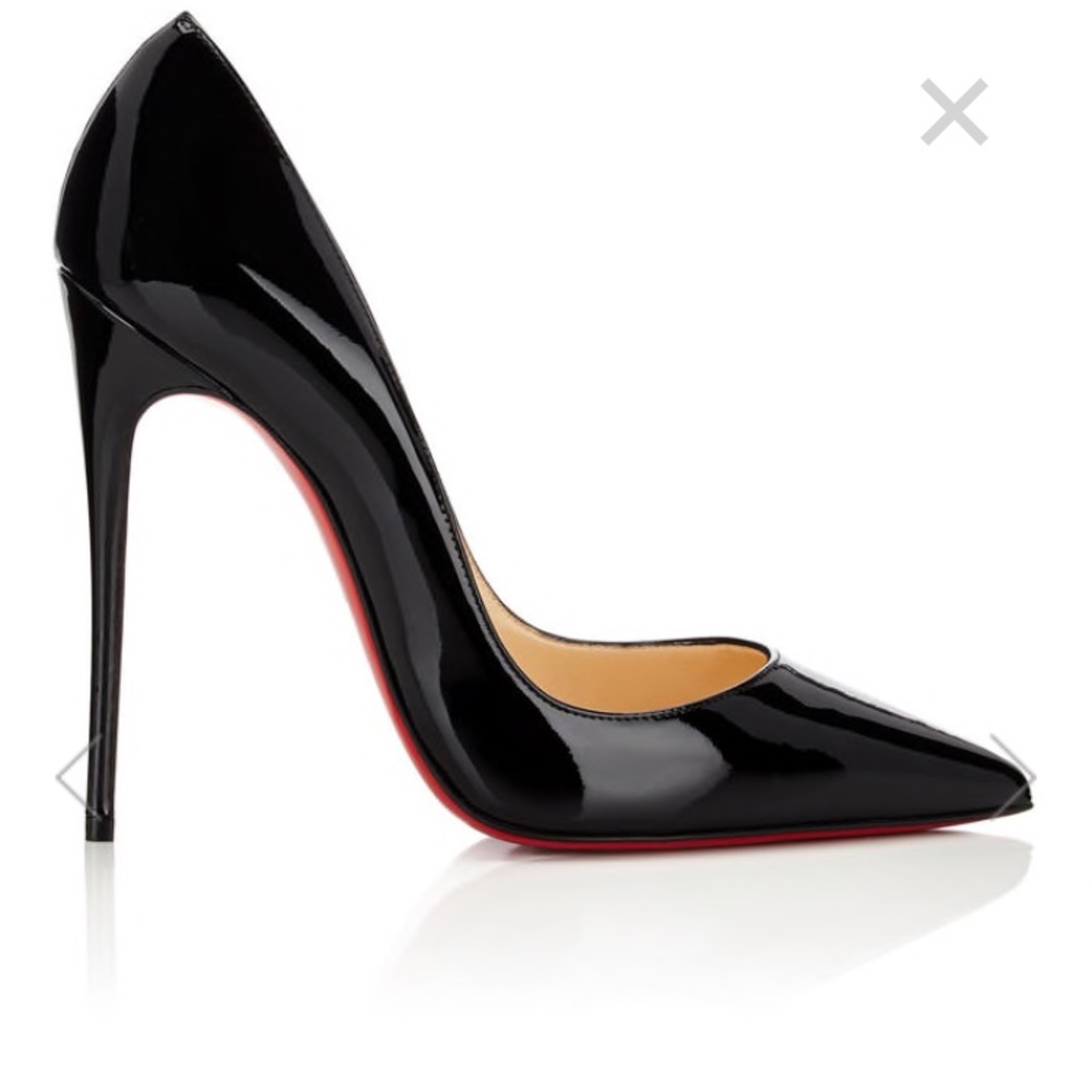 *SOLD*Christian Louboutin So Kate black patent