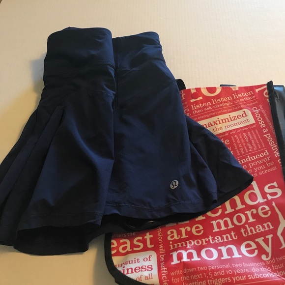 lululemon athletica Pants - New! Lululemon Pace Setter Skort + small SB