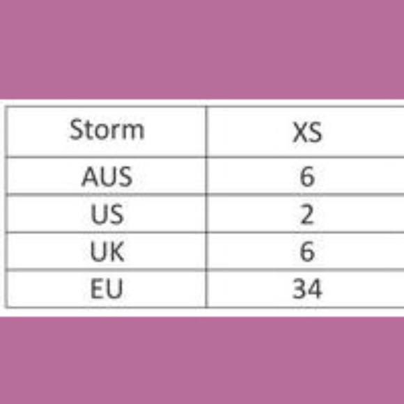 Storm Bikini Set (Aruba + Malibu) Red/Orange XS - Picture 5 of 5