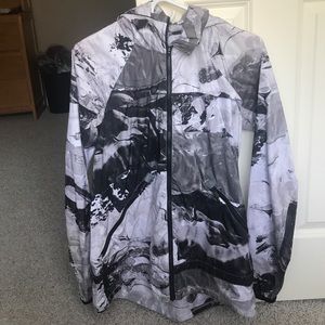 Lululemon Black/white Miss Misty Ii Jacket
