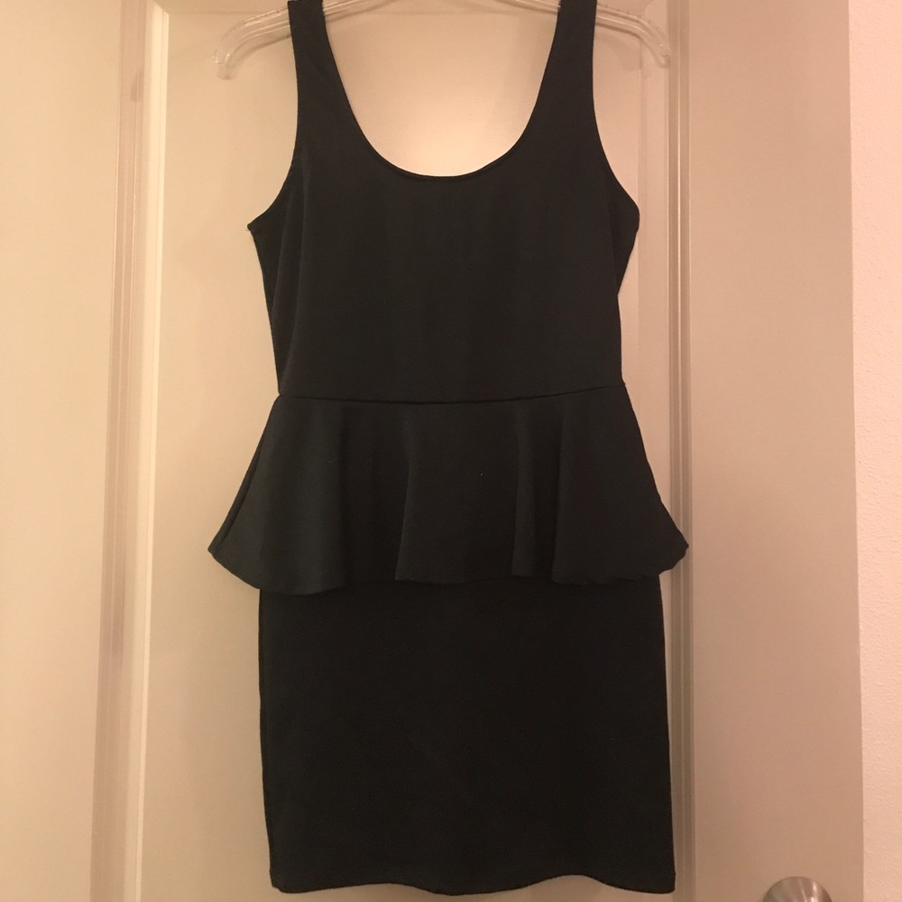 Black Body Con Mini Dress