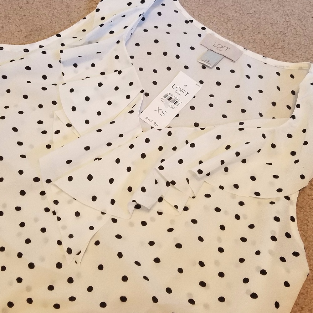 Loft Polka Dot Tank