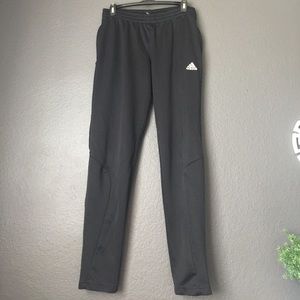 Adidas soccer sweats for woman.