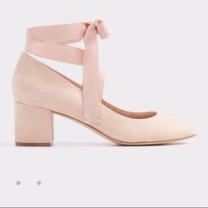 Pink aldo ballet heels!