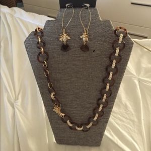 Rhinestone bumble bee Costume jewelry set