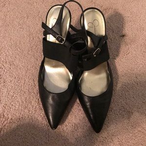 Beautiful Jessica Simpson black heels