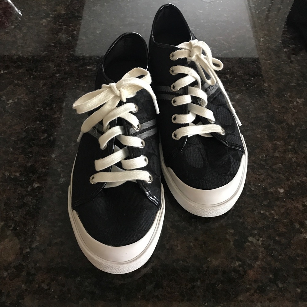 Coach Folly sneakers -black, worn handful of times