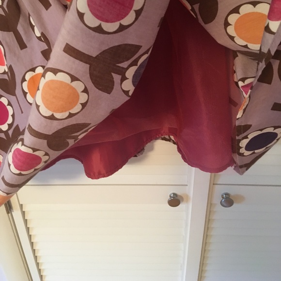 Mini Boden floral skirt - Picture 3 of 4