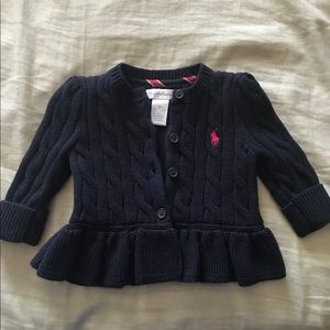 Polo infant sweater