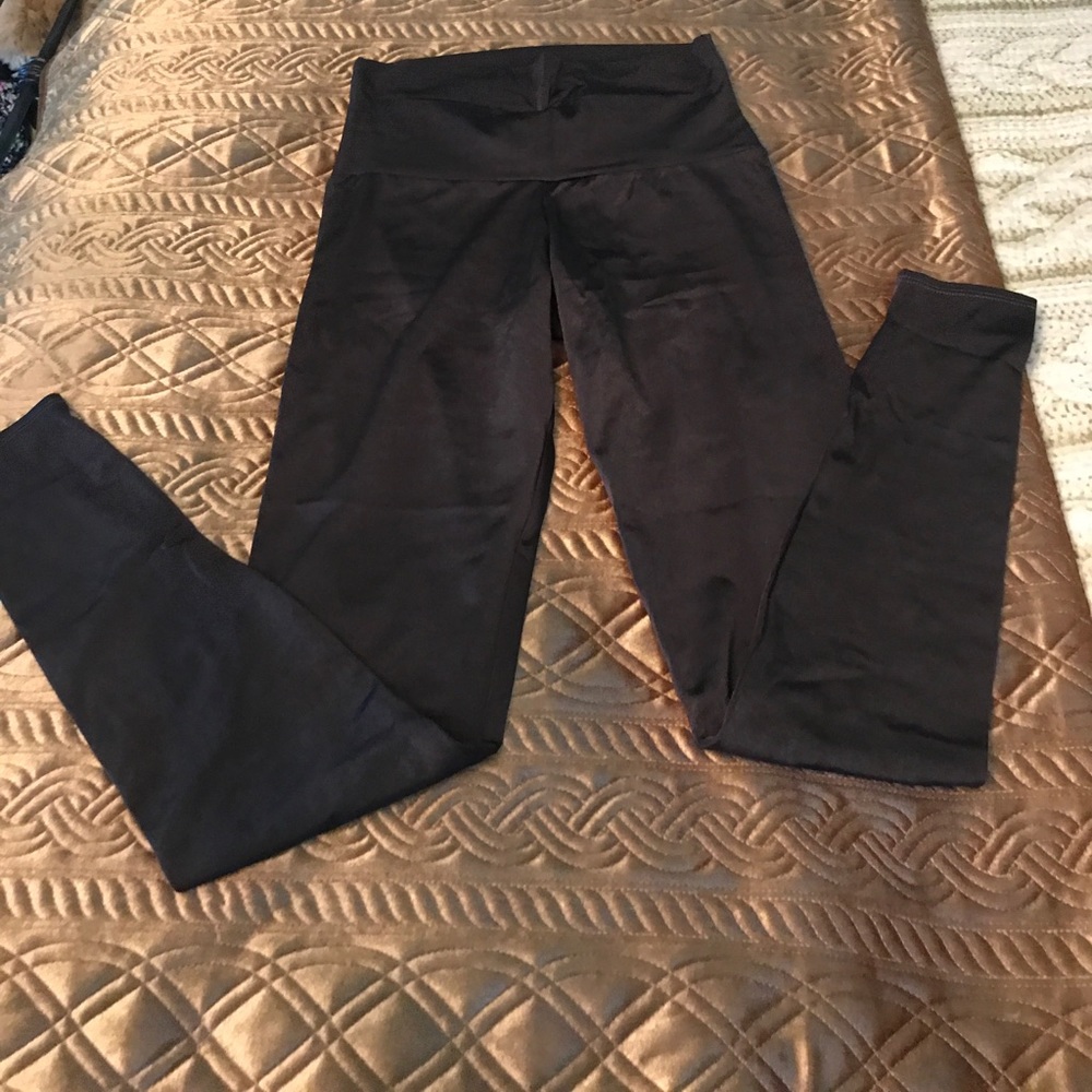 Onzie metallic high rise yoga pant legging S/M