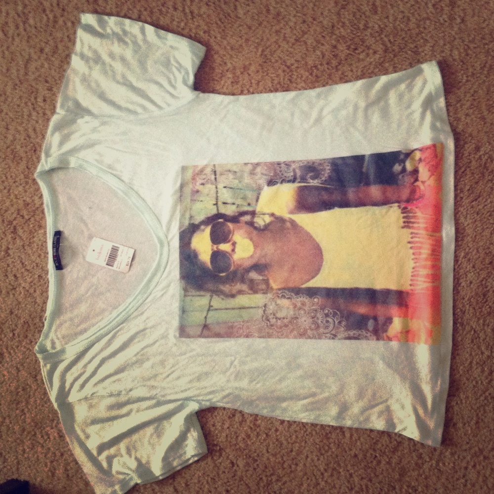 New blue shirt