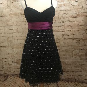 Gorgeous Black Sequin Dress