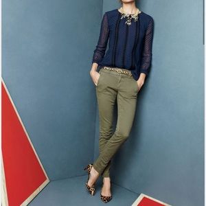 J. Crew Andie Chino Pants