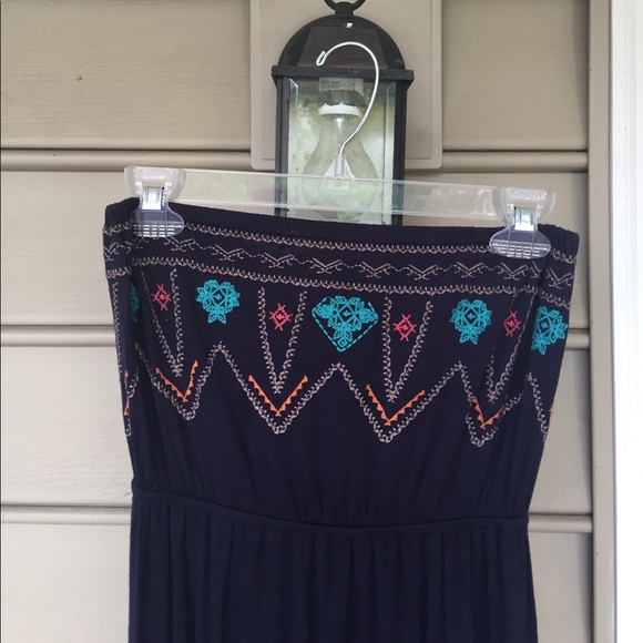 Strapless maxi dress - Picture 3 of 5