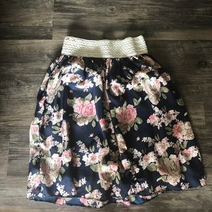 Floral skirt
