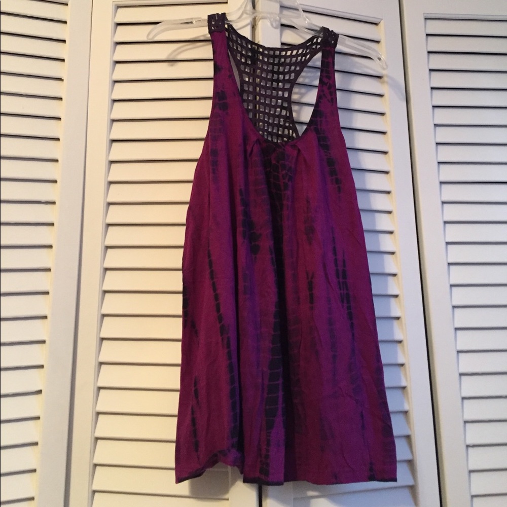 Purple tank top