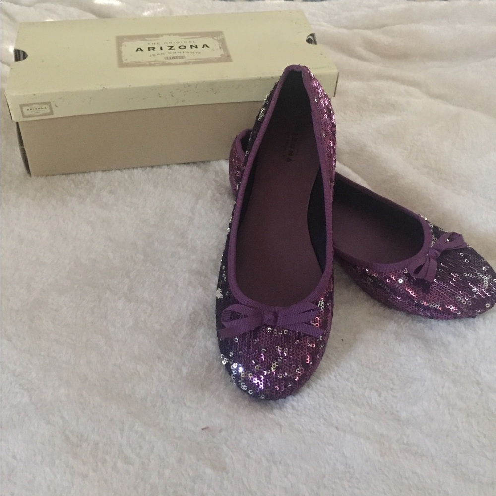 BRAND NEW Arizona Sequined Flats!
