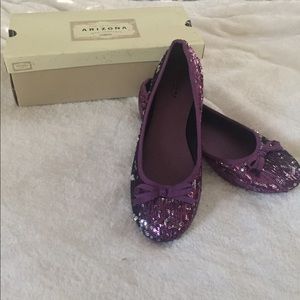 BRAND NEW Arizona Sequined Flats!