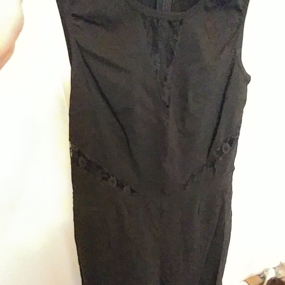 Black lace jumpsuit