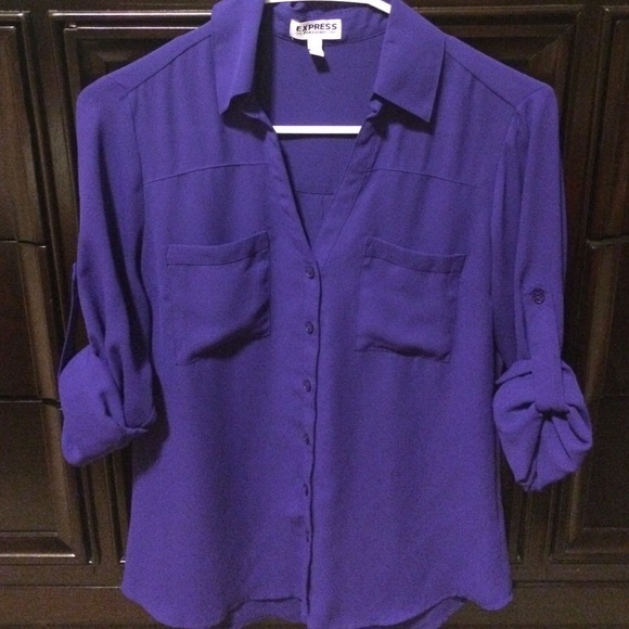 Express Portofino Button Up - Picture 1 of 3
