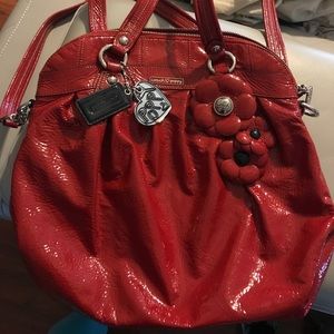 Coach Poppy Patent Leather bag