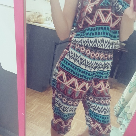 Tribal pant romper! - Picture 1 of 2