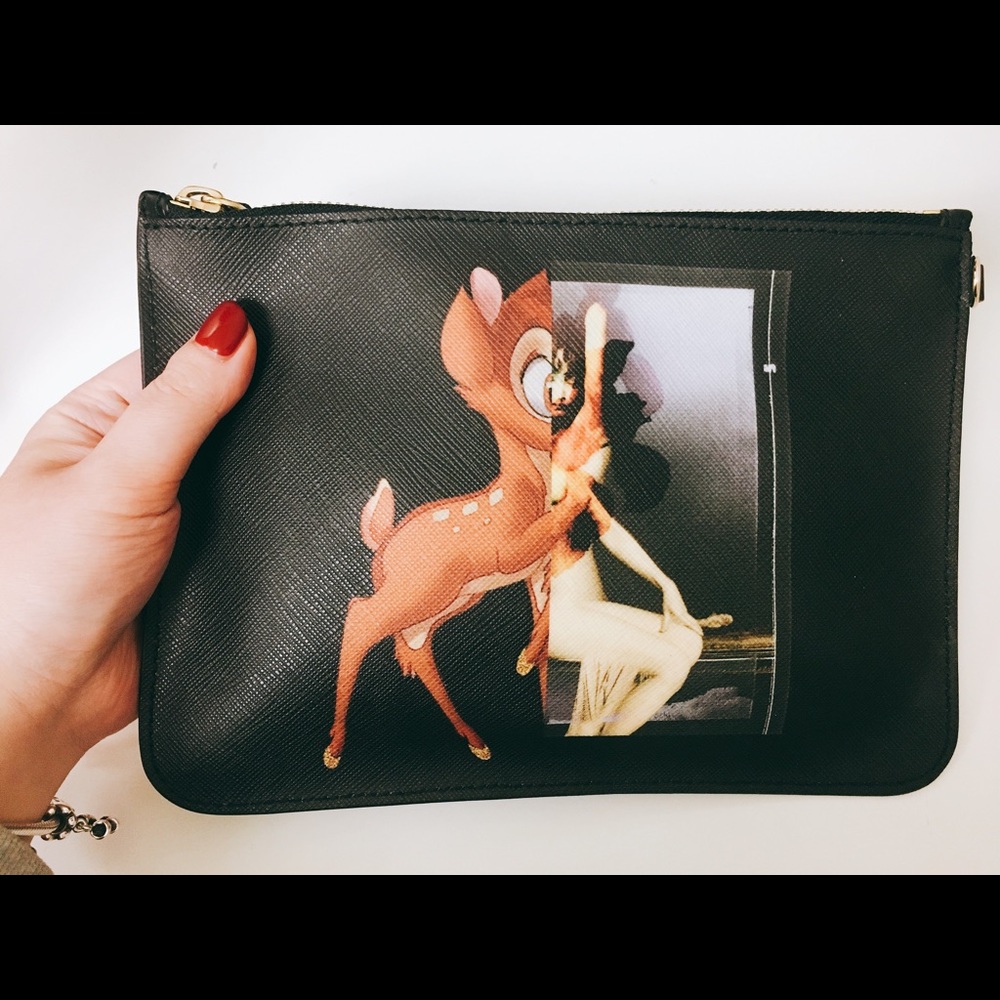 Givenchy bambi clutch pouch bag (authentic)