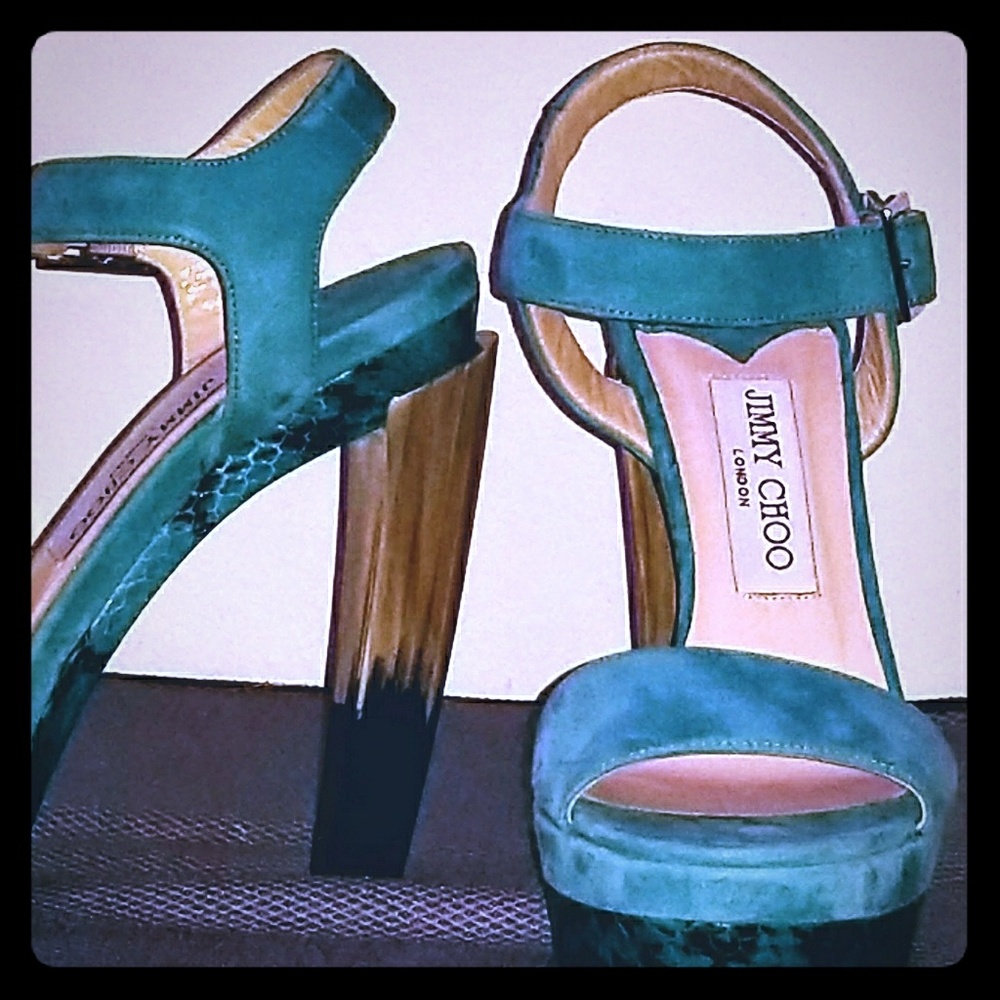 New Jimmy Choo 'Dora platform sandals