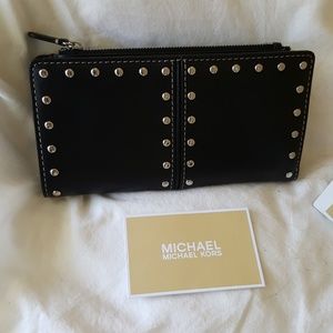 Michael Kors Studded Astor Wallet