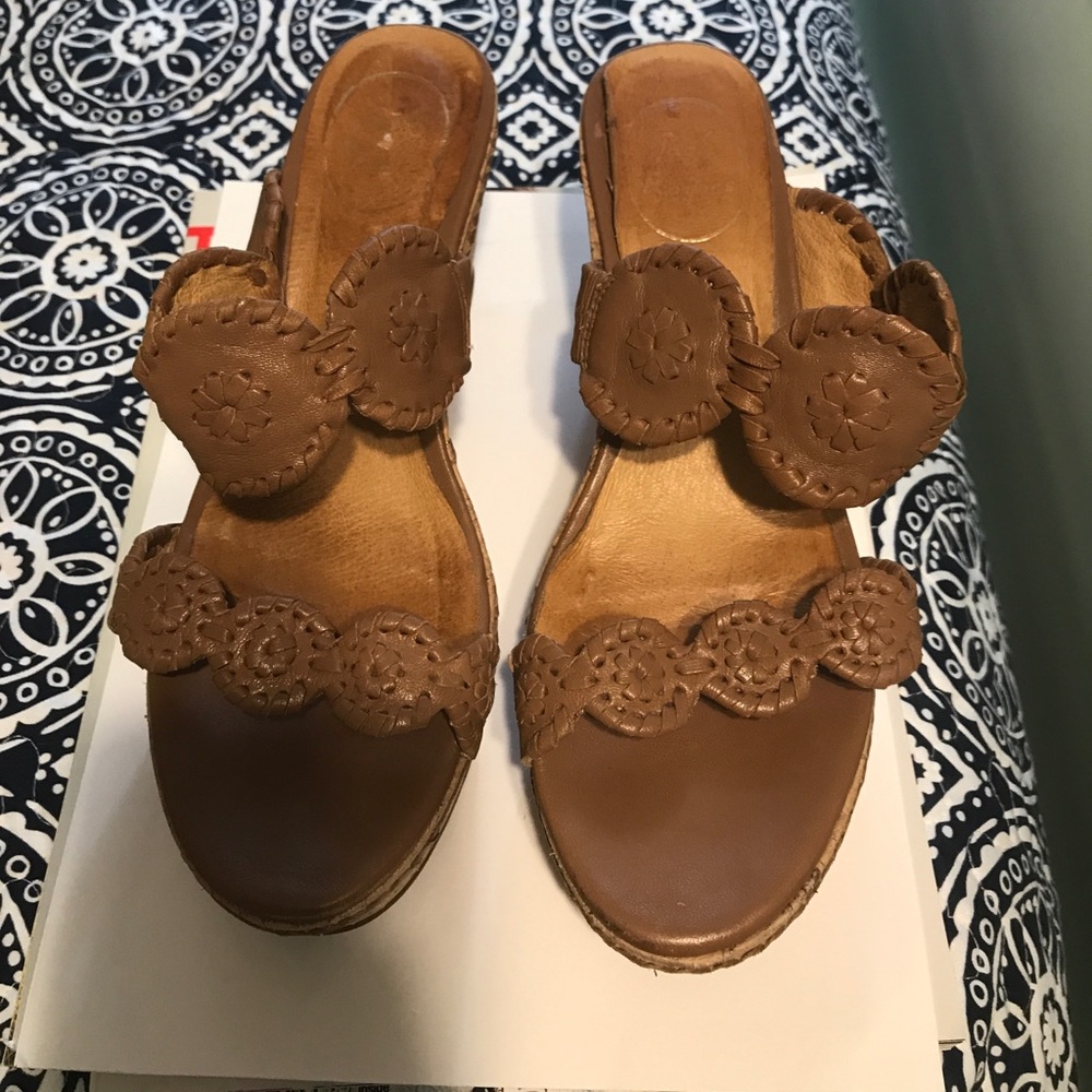 Jack rogers wedge shoes