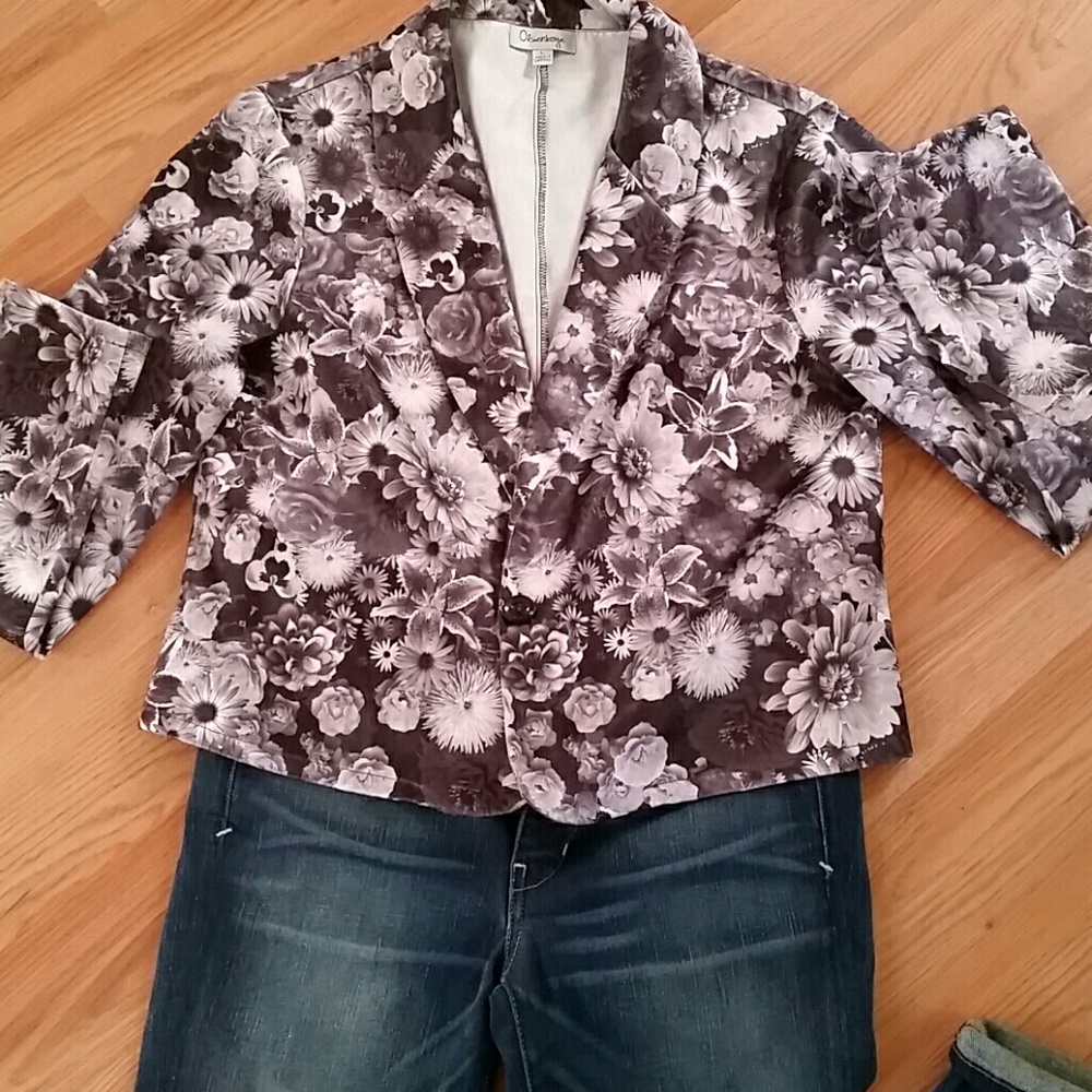 Cute little flowered jacket!!!