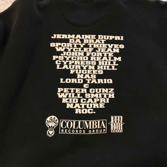 Super Rare Vintage Columbia Records Hip Hop Crew - Picture 3 of 4