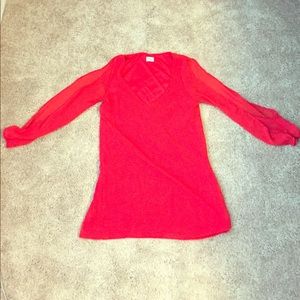 Tobi red cocktail dress