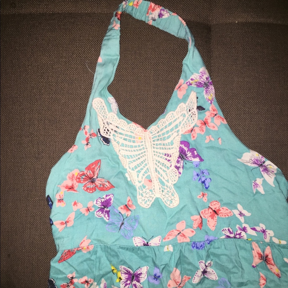 girls halter dress