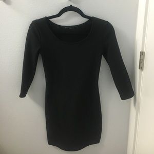 Forever 21 Bodycon Black Dress - Size Small
