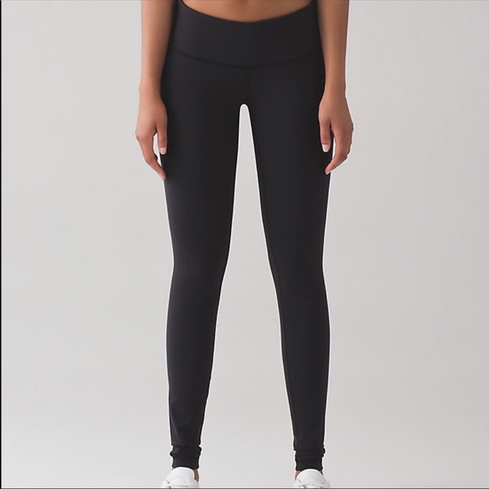 Lululemon Athletica Black Wunder Under pants