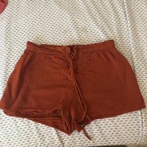 Burnt umber shorts