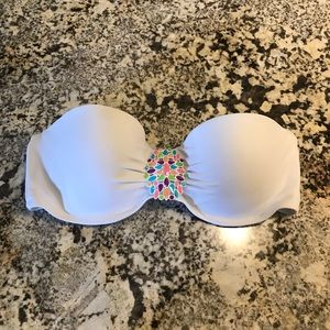 HTF Strapless Victoria Secret Bathingsuit
