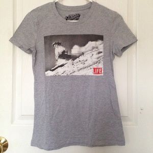 Vintage Woman Ski LIFE tshirt