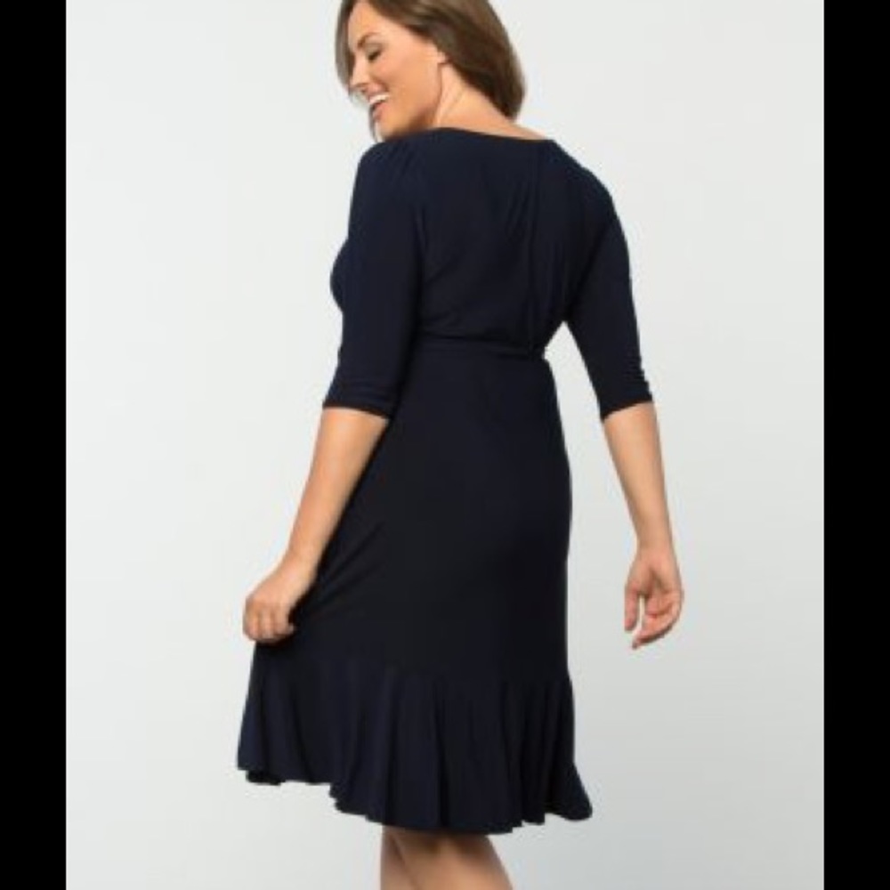 Kiyonna Wrap Dress - Picture 2 of 5