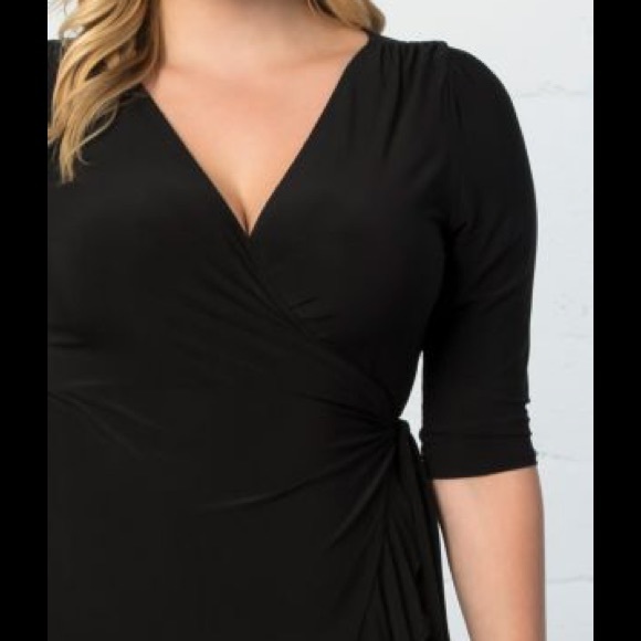 Kiyonna Wrap Dress - Picture 3 of 5