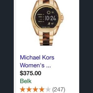 Michael Kors Access Bradshaw Tortoise Smartwatch