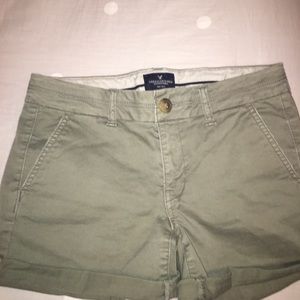American Eagle midi shorts