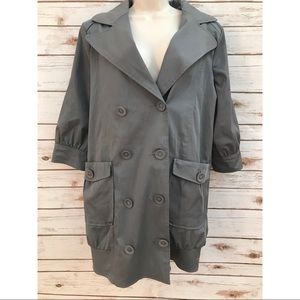 Vertigo Paris Grey Career Blazer/Coat 👑