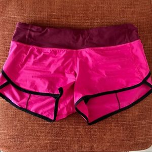 Lululemon colorblock shorts