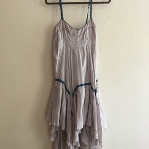 Grey Cotton Pixie Dress