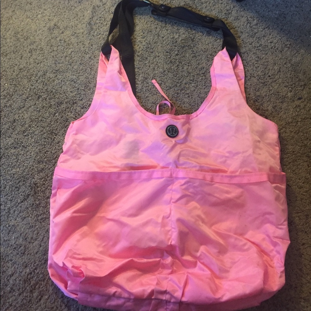 Lulu Lemon pink Carry all