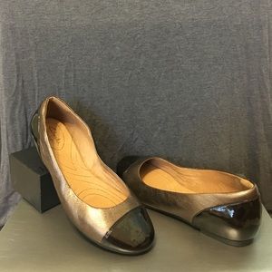 Clarks Patent Leather Flats